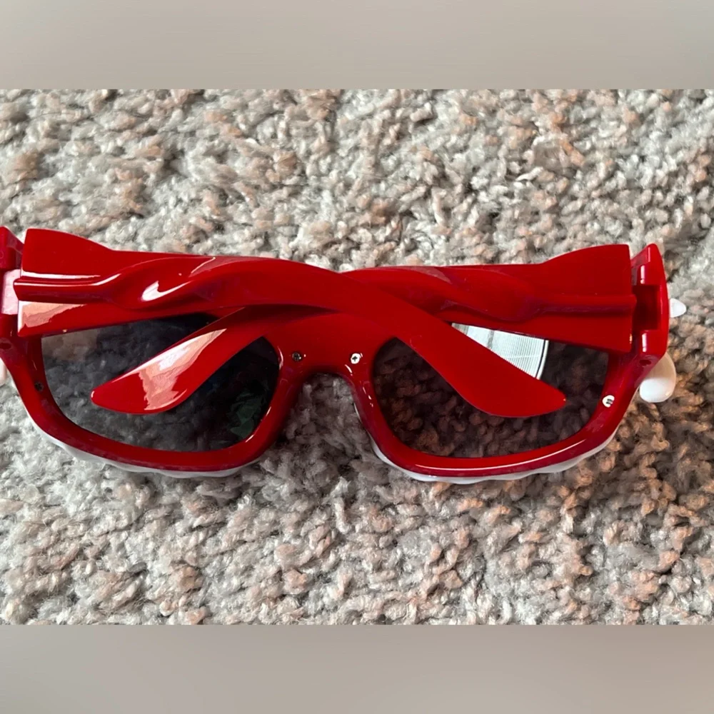 Red and White Sunglasses